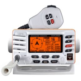 Standard Horizon Explorer GX1700W GPS Fixed Mount VHF - White