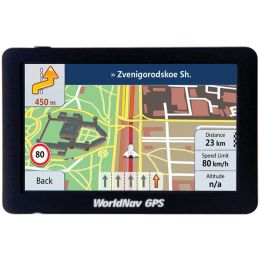 WorldNav 5880 High-Resolution 5" Truck GPS with Bluetooth(R)